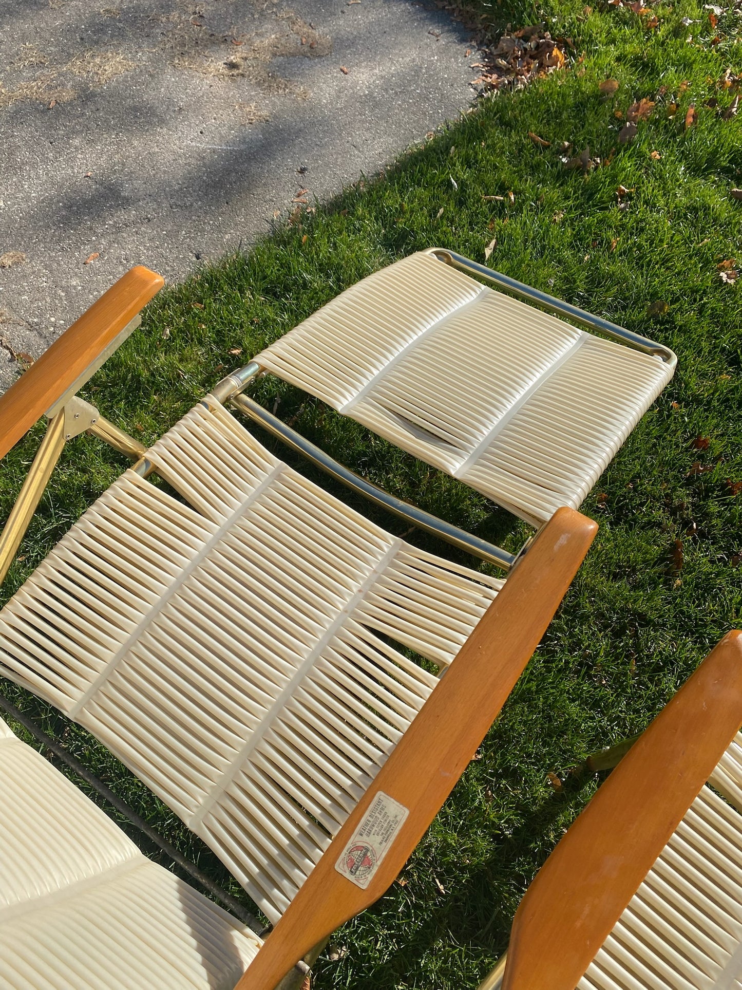 Vintage outdoor lounge chairs